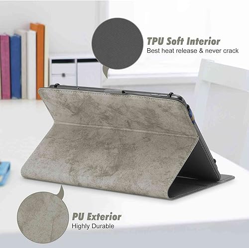 Miniatura 6 de UrbanX Funda universal para tablet de 9 a 11 pulgadas, funda protectora para tablet Blackview Tab 13, banda de fijación ajustable y múltiples