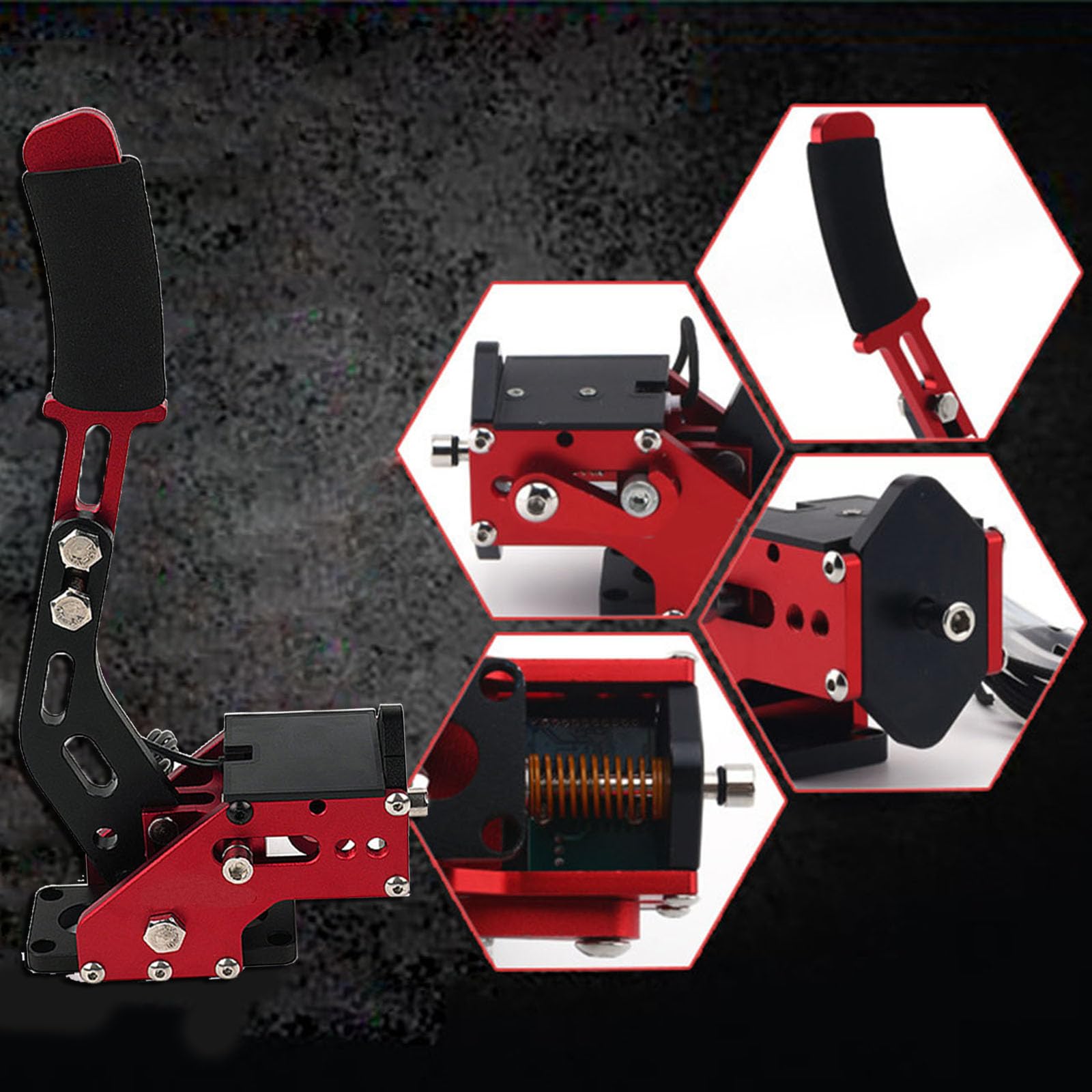 Vierte Generation Rennspiel Handbremssimulator mit modularem Design, professionelle E-Sport-Rennfahrer, hochpräzise Handbremse