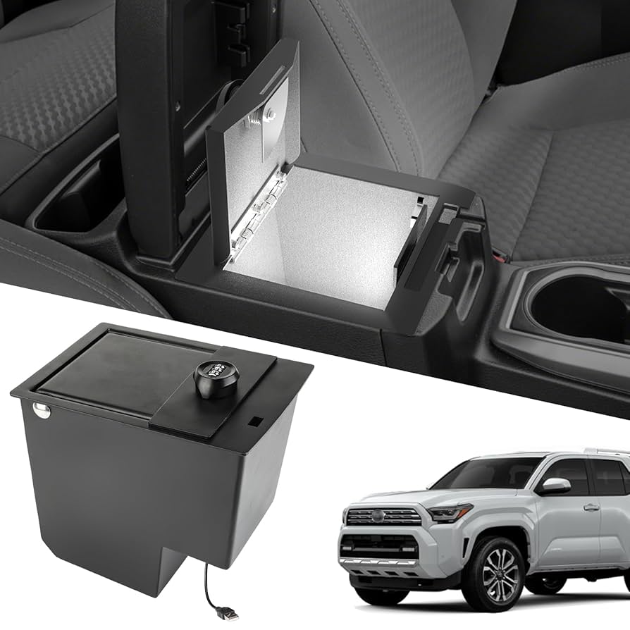 Amazon.com: 3mirrors Console Safe Gun Safe with LED Light