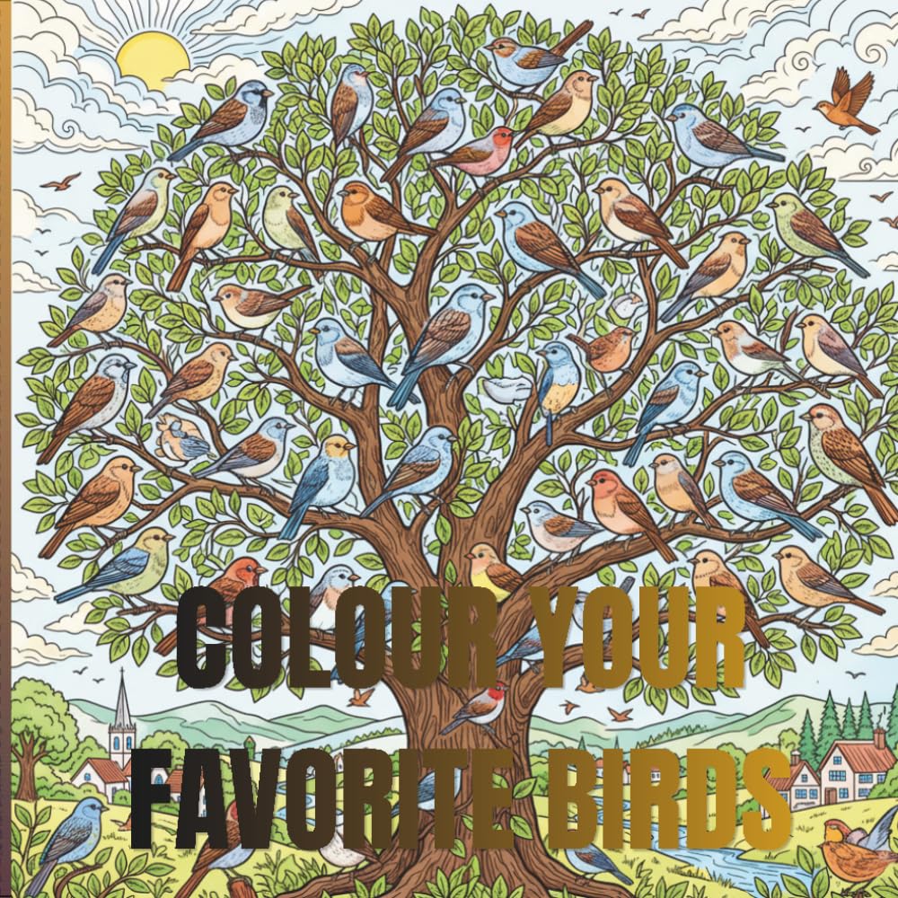 Colour your favorite birds