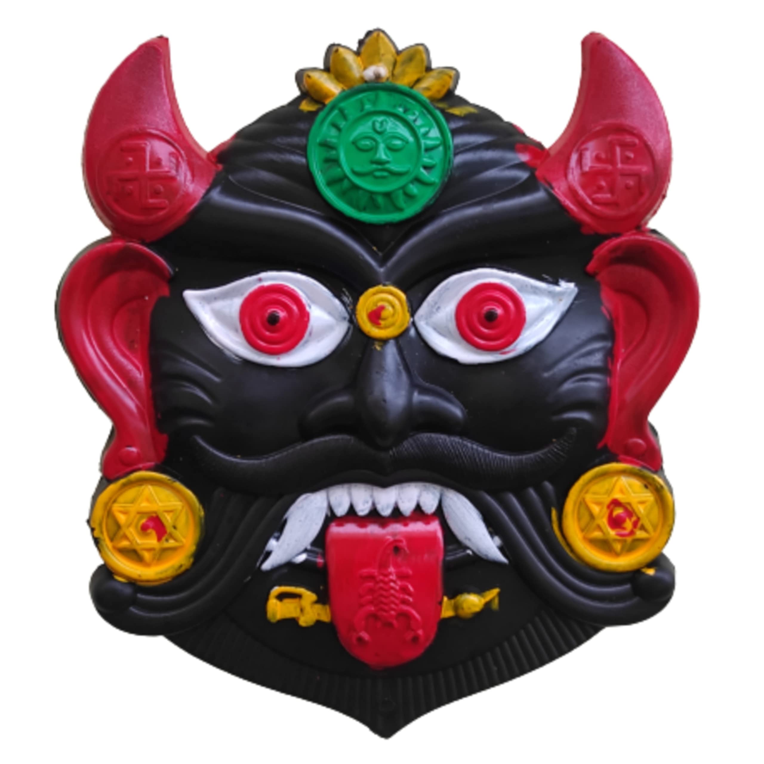 DESHABOINA VN Plastic Nazar Suraksha Kawach, Evil Eye Protector, Drishti Bommai, Nazar Battu (Large) for House, Office, Shops Wall Door Hanging(Multicolor) (B098FBWFC5) Amazon Price History, Amazon Price Tracker