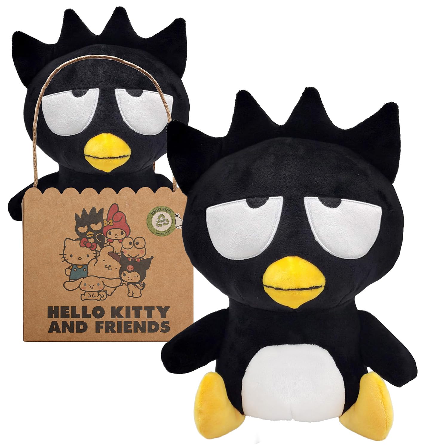 Joy Toy Sanrio Bad Badtz Maru Eco Plush 24 cm in Reusable