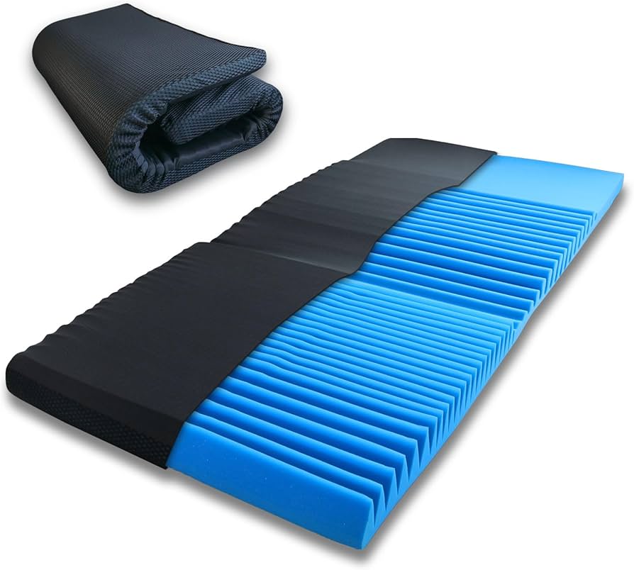 Amazon｜マットレス 敷き布団 2層構造 体圧分散 腰痛 折り畳み 敷布団