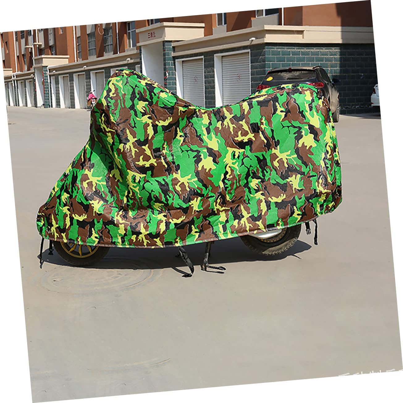 Motorradabdeckung XL aus Oxford Stoff für Motorrad und Fahrrad