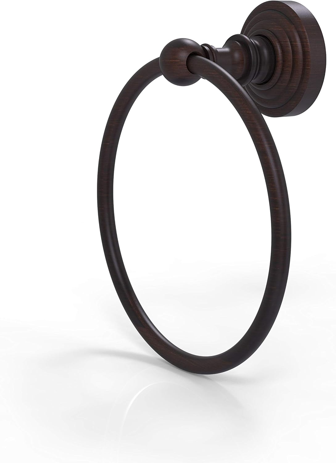 Allied Brass WP-16 Waverly Place Collection Towel Ring, Venetian Bronze