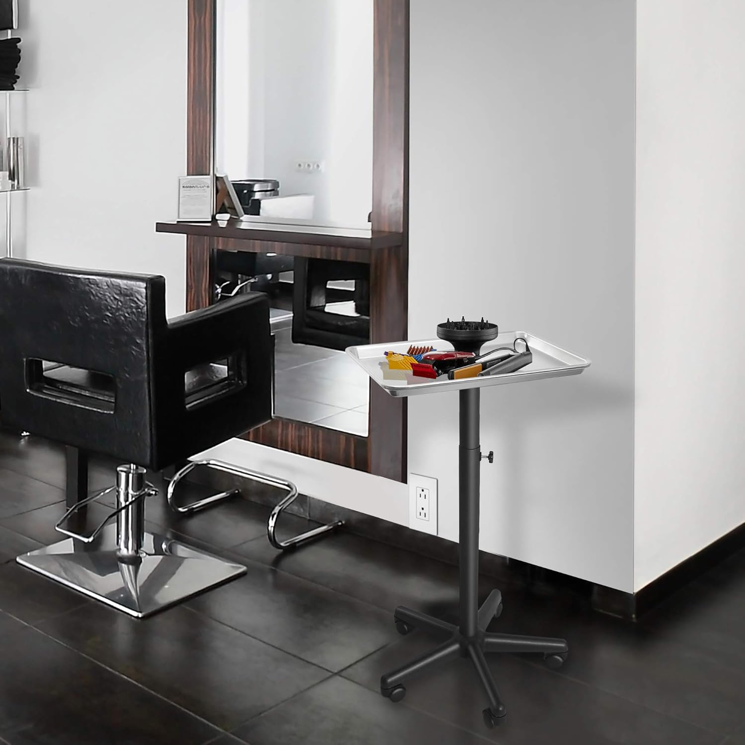 Saloniture Premium Aluminum Instrument Tray - Silver : Office Products