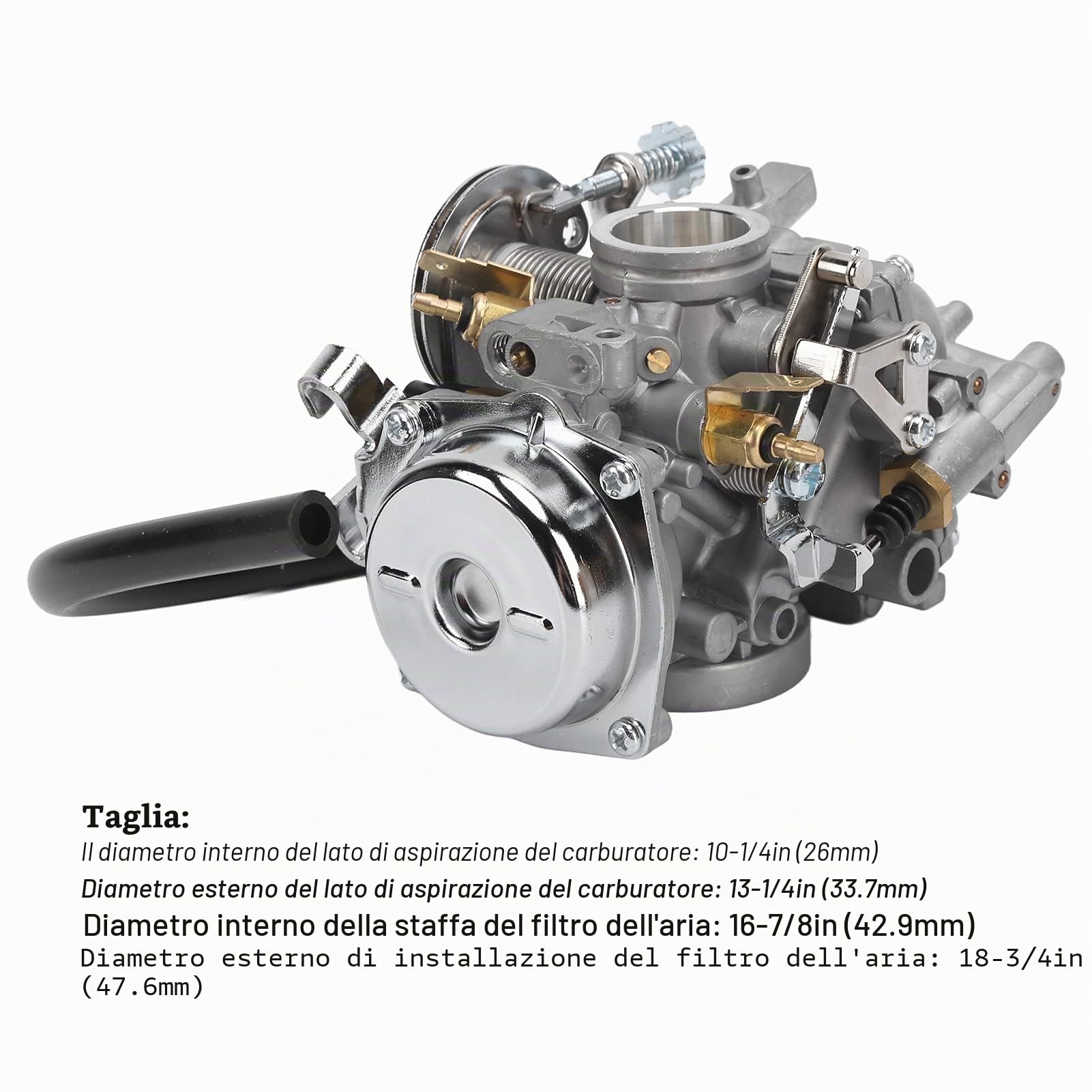 Carburatore per V Star 250, Virago XV 250, Route 66 XV250 (1988-2015) - Sostituzione Facile e Efficiente