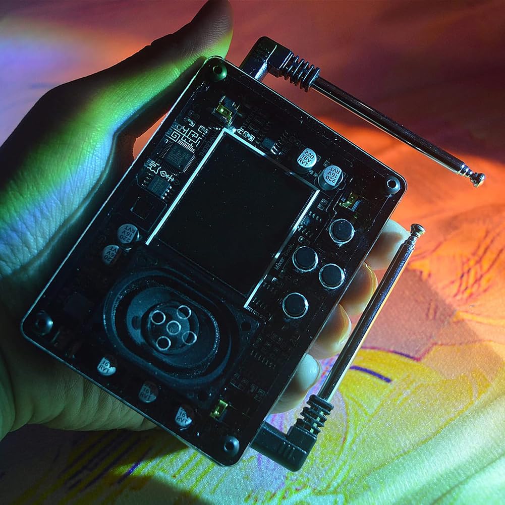 Mini Theremin, Strumento Creativo Elettronico con Display a Colori, Sintetizzatore Elettronico Tascabile, Strumento Musicale Sintetizzatore
