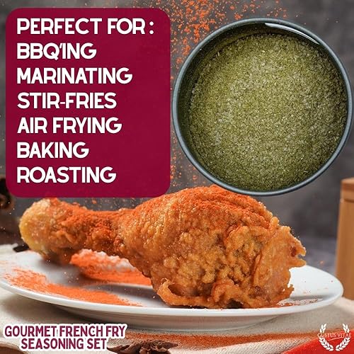 Miniatura 5 de Juego de condimentos gourmet para papas fritas  Paquete de seis  Oprah's Favorite Thing 2024  Auténticas mezclas de condimentos de lotes pequeños  6