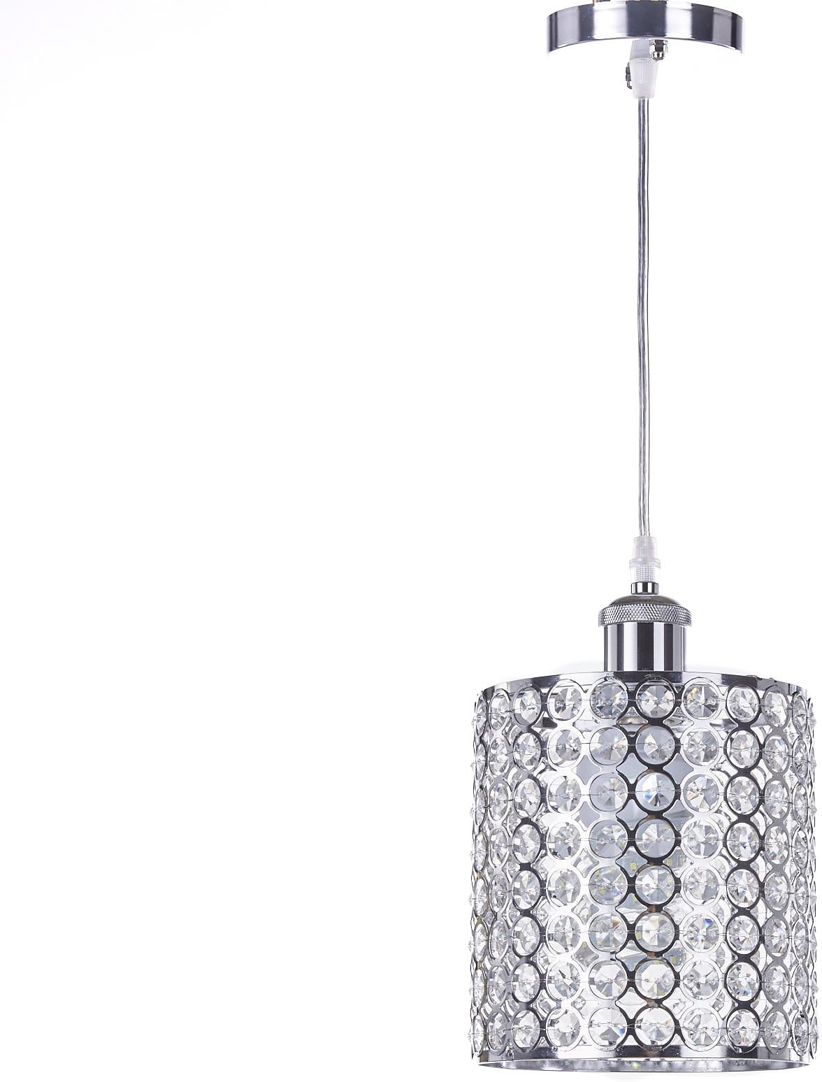 Antique Silver Crystal Chandeliers Ceilling Pendant Light Fixture SML-161-X-W7-Silver