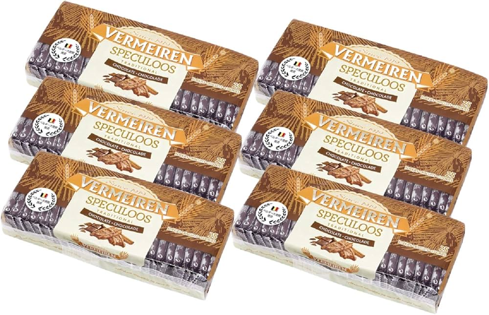 Amazon.co.jp: ベルメーレン カラメルビスケット チョコチップ25枚入り