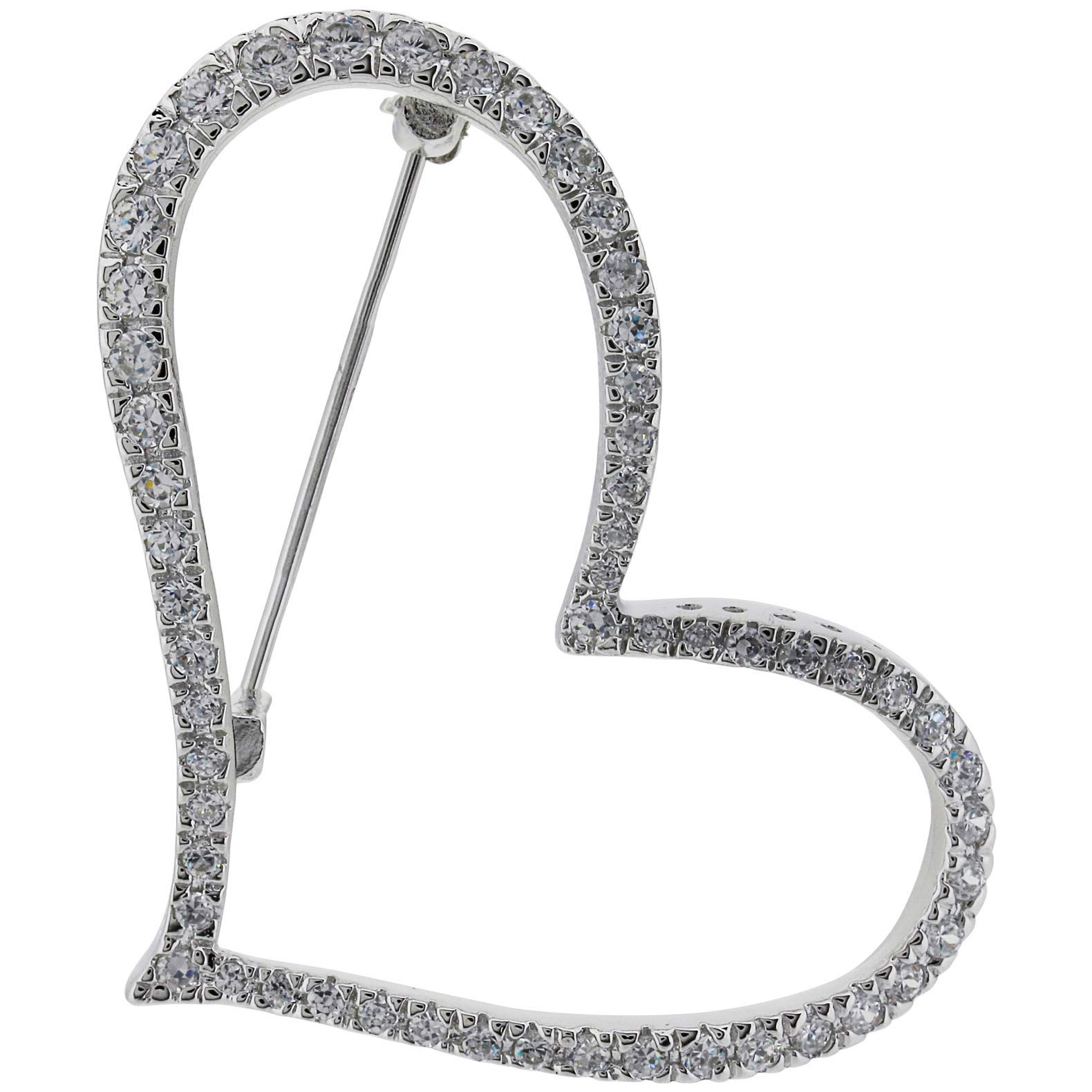 Brosche Thuja aus 925 Sterling Silber Schmuck für Damen Friends