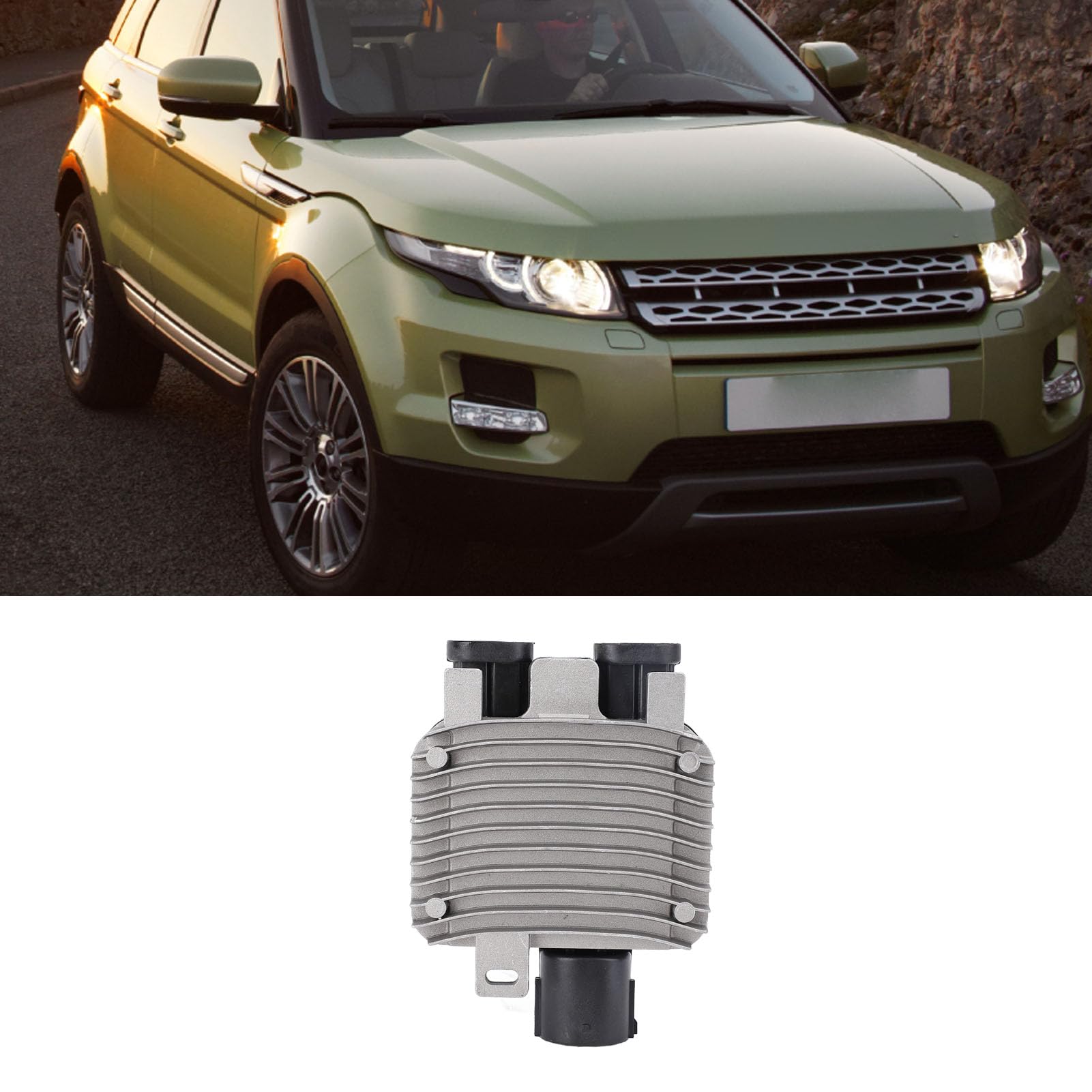 Haofy LR045248 Sostituzione per LR2 2, LR100364 Sport, Efficiente Modulo di Controllo della Ventola di Raffreddamento a Radiatore Materiale Metallico per S60 S80 V60 V70 XC60 XC70,