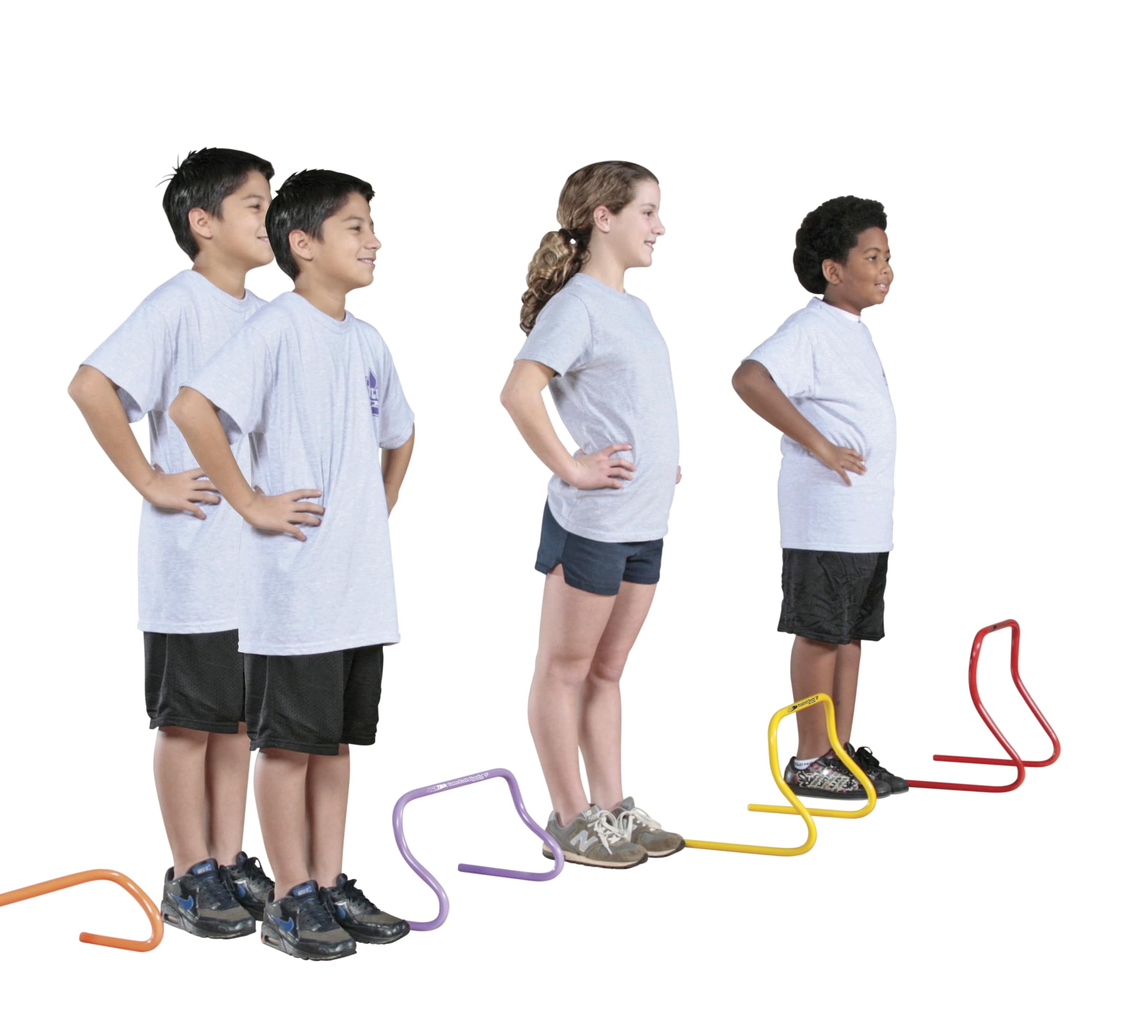 Sportime ComeBackHurdles - 16 inch - Set of 6 - Multiple Colors