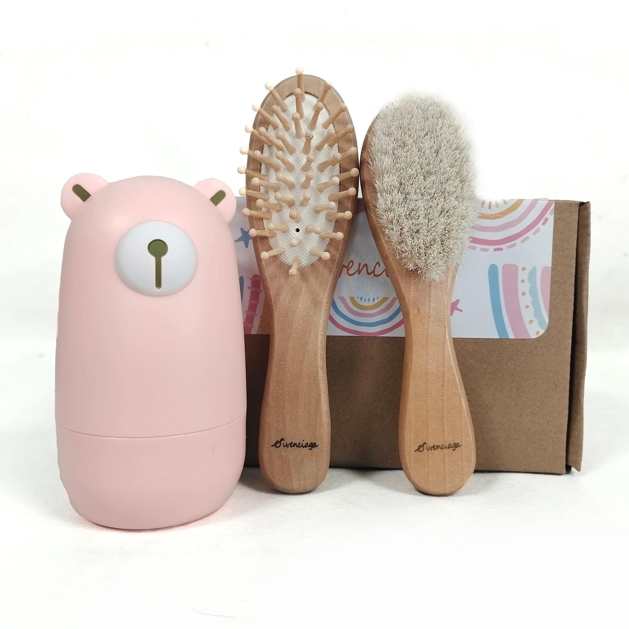 Baby Grooming Gift Set for New Parents and Kids (C Pink)