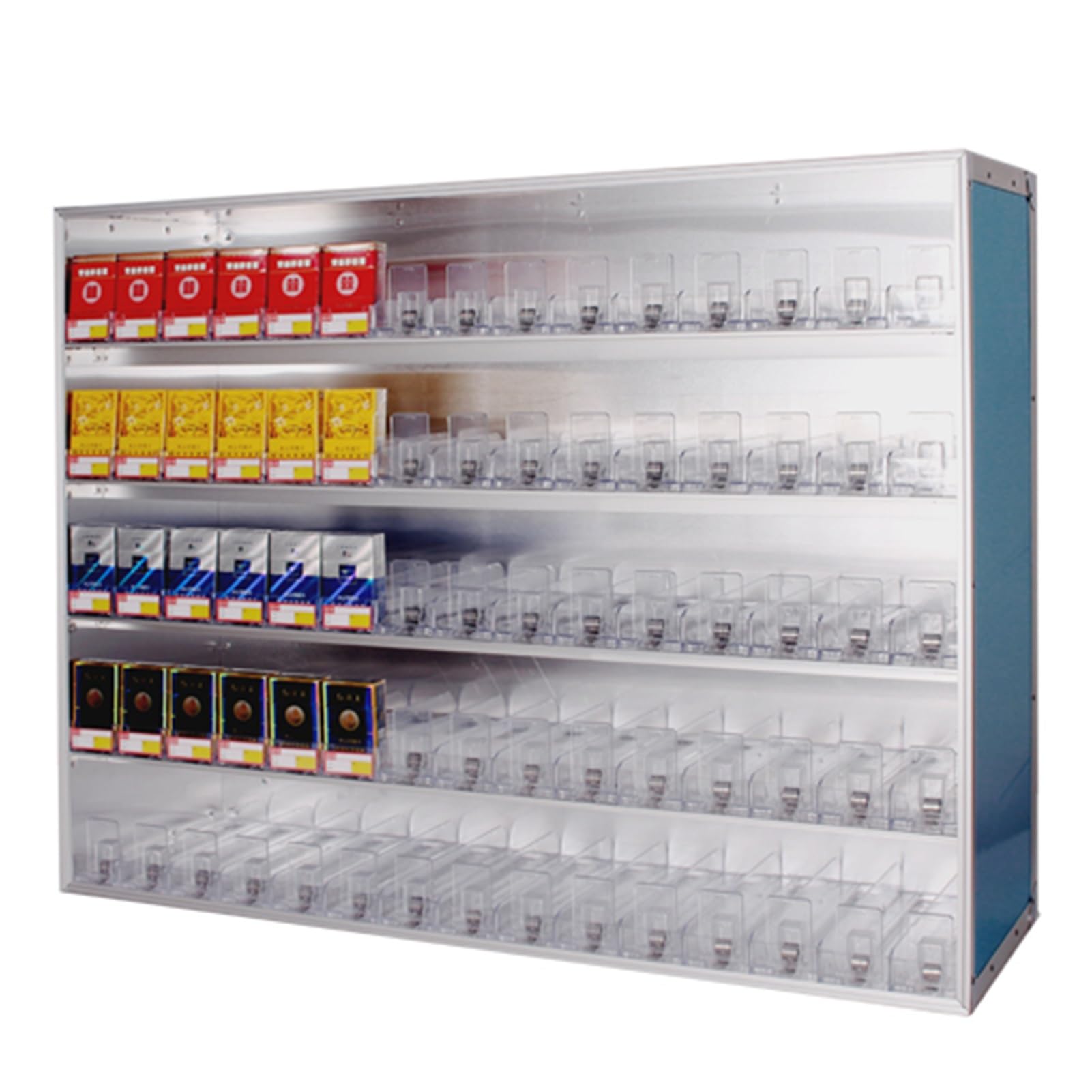 Amazon.com: Store Display Shelves, Cigarettes Display Rack, Automatic Cigarette  Display Holder Showcase, Retail Store Supermarket Market Auto-Push Cigarette  Cabinet Rack ( Color : Clear , Size : 36.42x11.42x29.53 : Health & Household