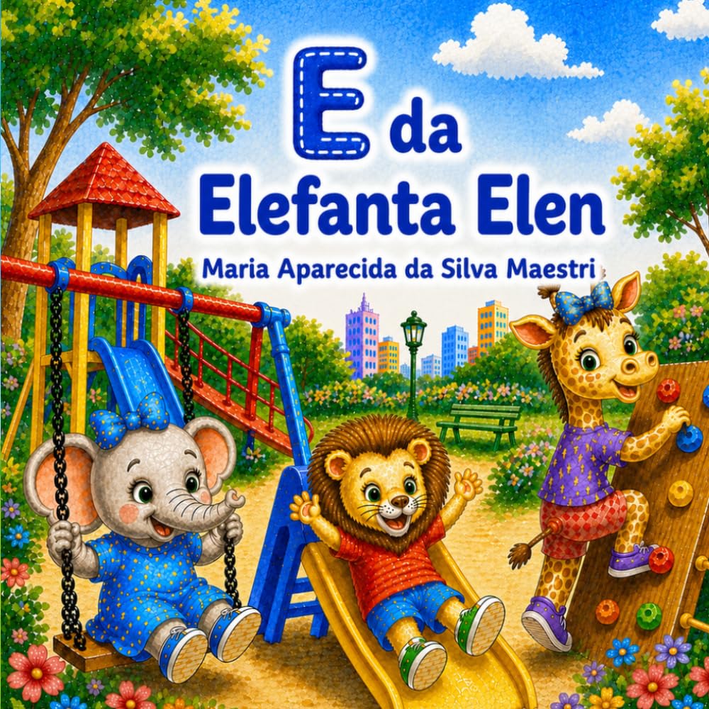 E da Elefanta Elen (Brincando com as Vogais - literatura Infantil)