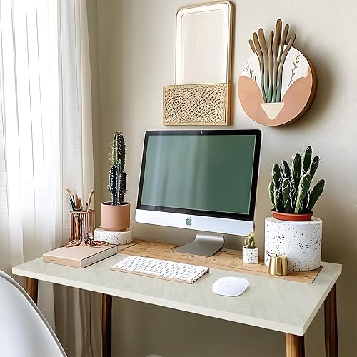 Miniatura 138 de Kaboon Mesa universal de 24 x 24 pulgadas, paquete de 2, solo encimera reversible de melamina, uso doméstico o comercial en interiores, 1 pulgada