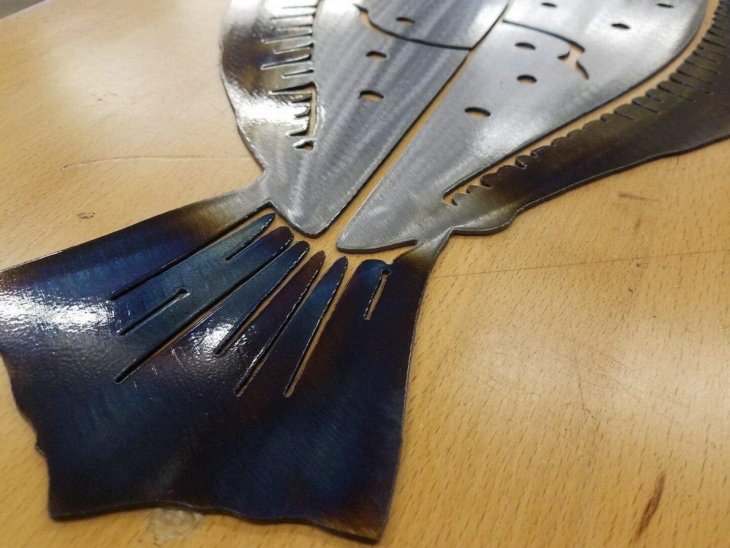 Flounder Metal art plasma cut gift idea