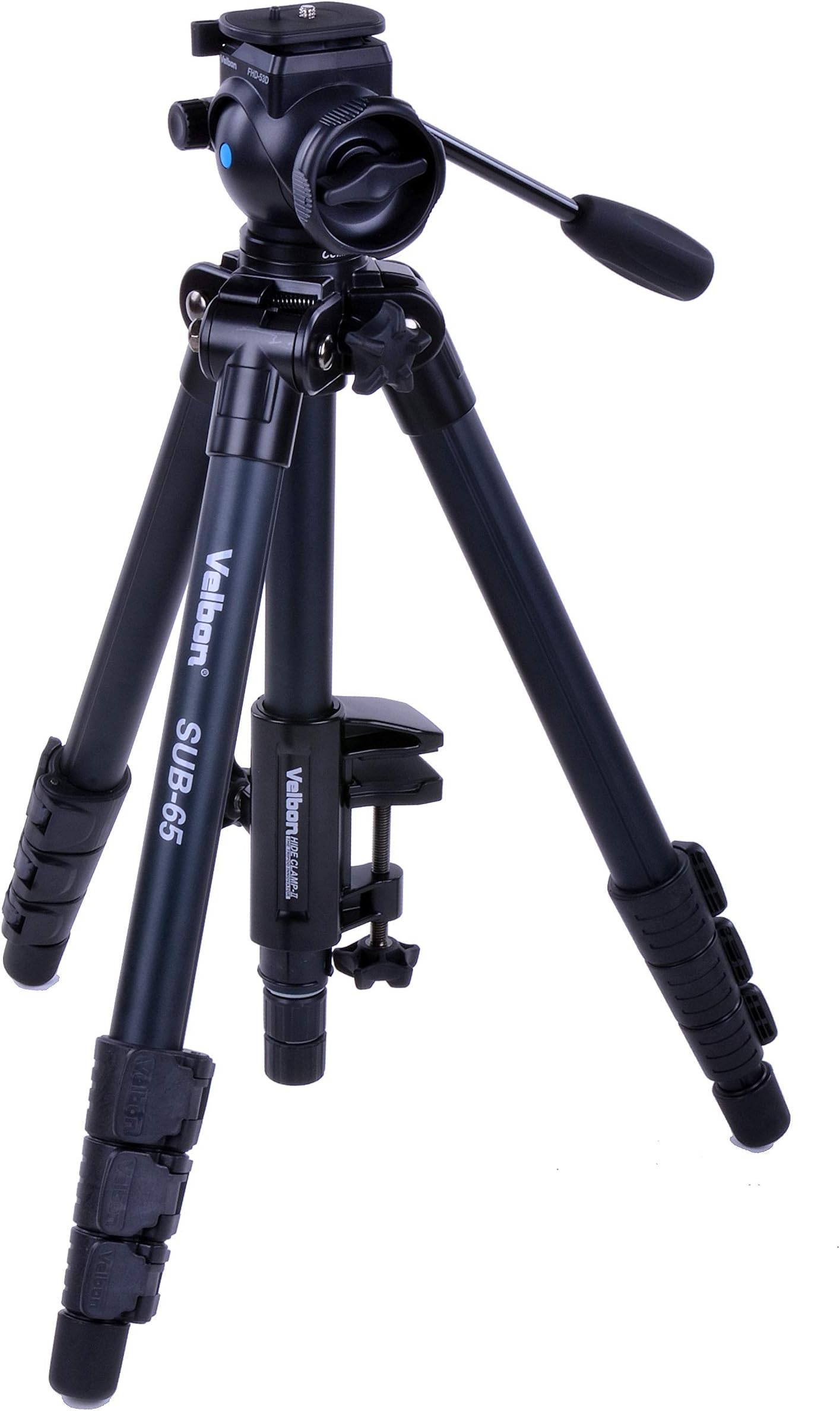 Velbon SUB-65 3-in-1 Tripod/Monopod/Hide-Clamp Set for Camera