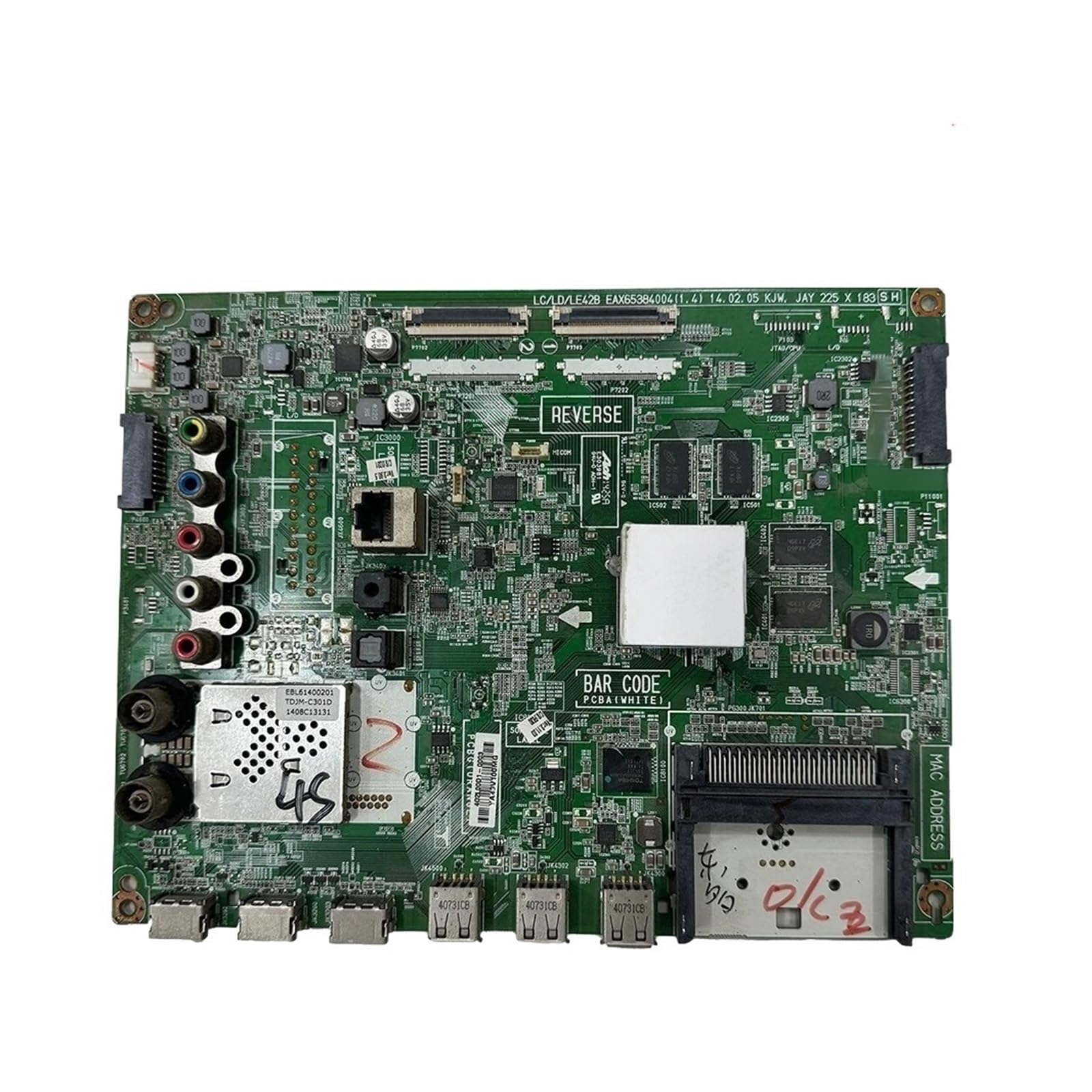 EAX65384003 EAX65384004 (1.4) (1.5) EAX65384005 Motherboard，compatible For LG，Main Board 55GB7800 55LB700V-ZG 42LB670V 42LB671V(47 Inch)