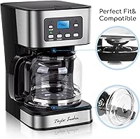 Vista 2 de Jarra de vidrio de repuesto de 12 tazas para cafetera Taylor Swoden modelos 300105REU