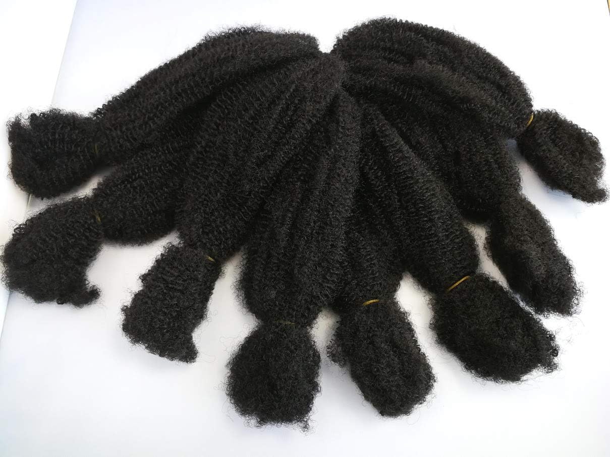 UK: Impression Afro Kinky Bulk. Black Colour 1B 24"