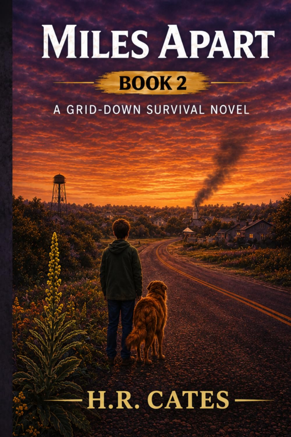 Miles Apart: A Grid Down Family Survival Story (MILES AWAY SERIES)
