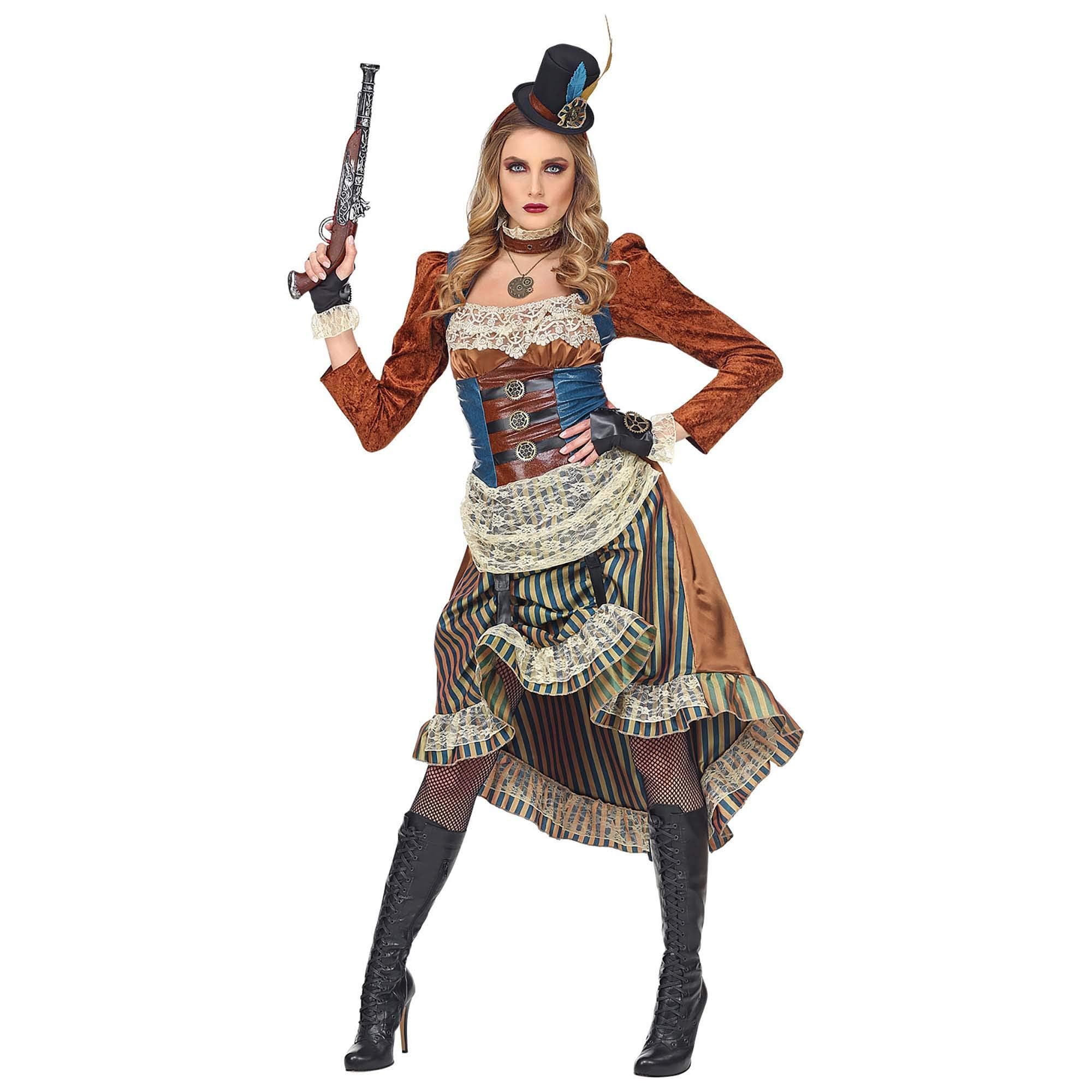 Widmann 08074 GRP08071VD steampunk Apparel, Multicoloured, XL