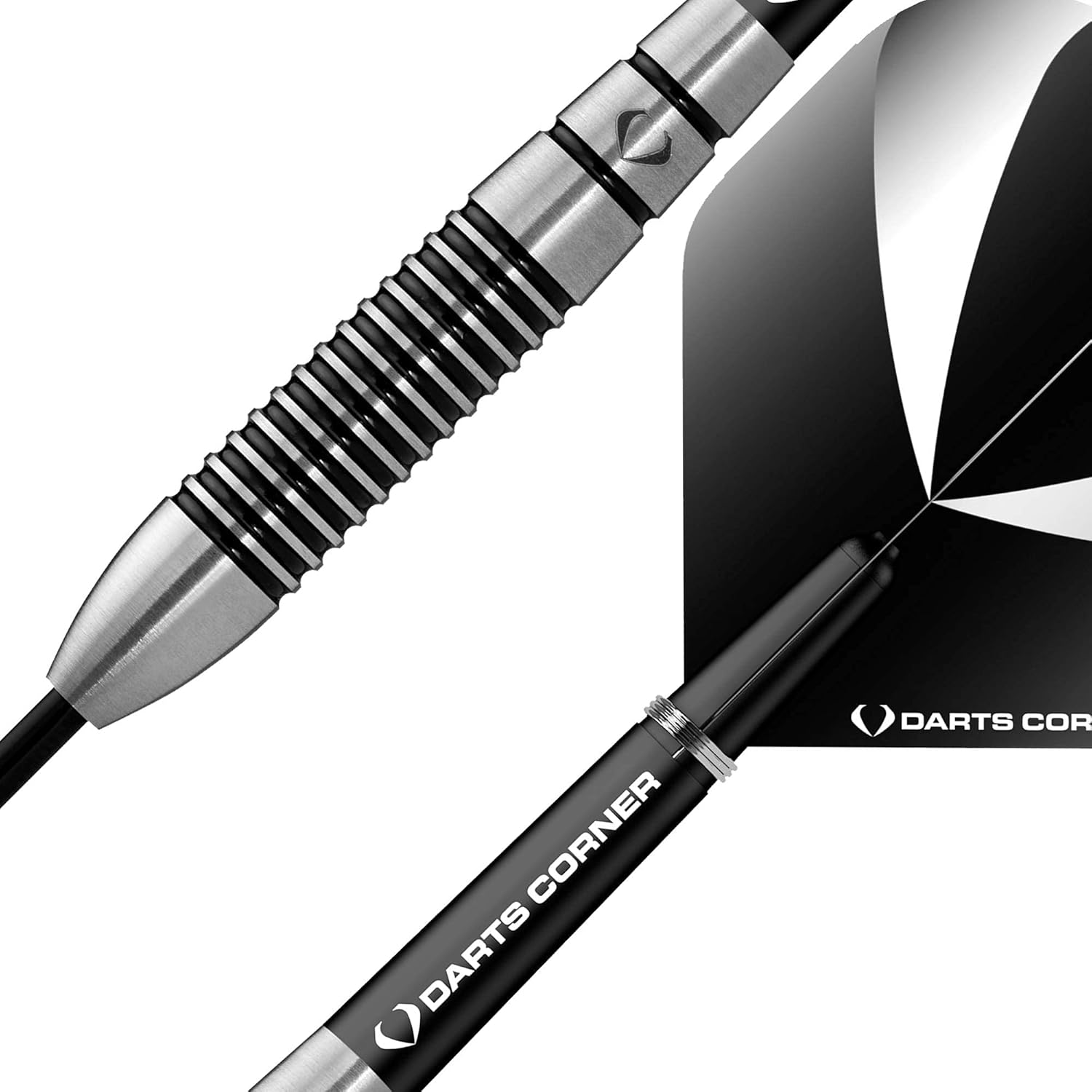 Designa Darts Corner D0619 Warfare 23g Premium 80 Tungsten Darts Set with Steel Tips and