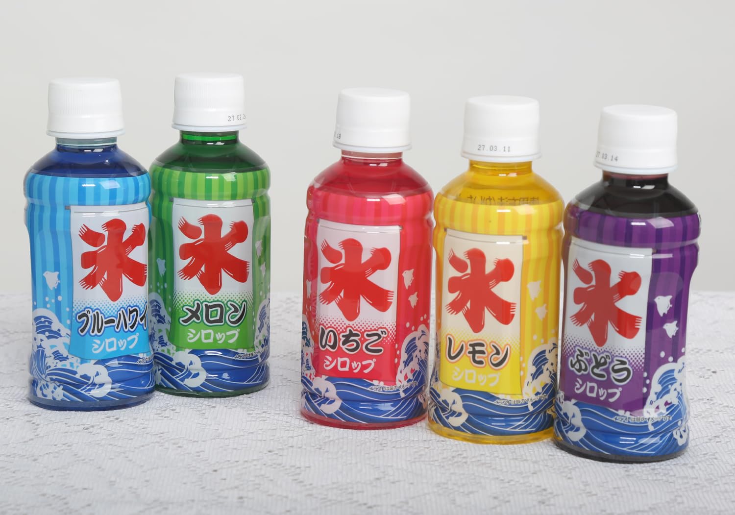 Amazon.co.jp: 【まとめ買い 5本セット】かき氷シロップ 200ml (ブルー