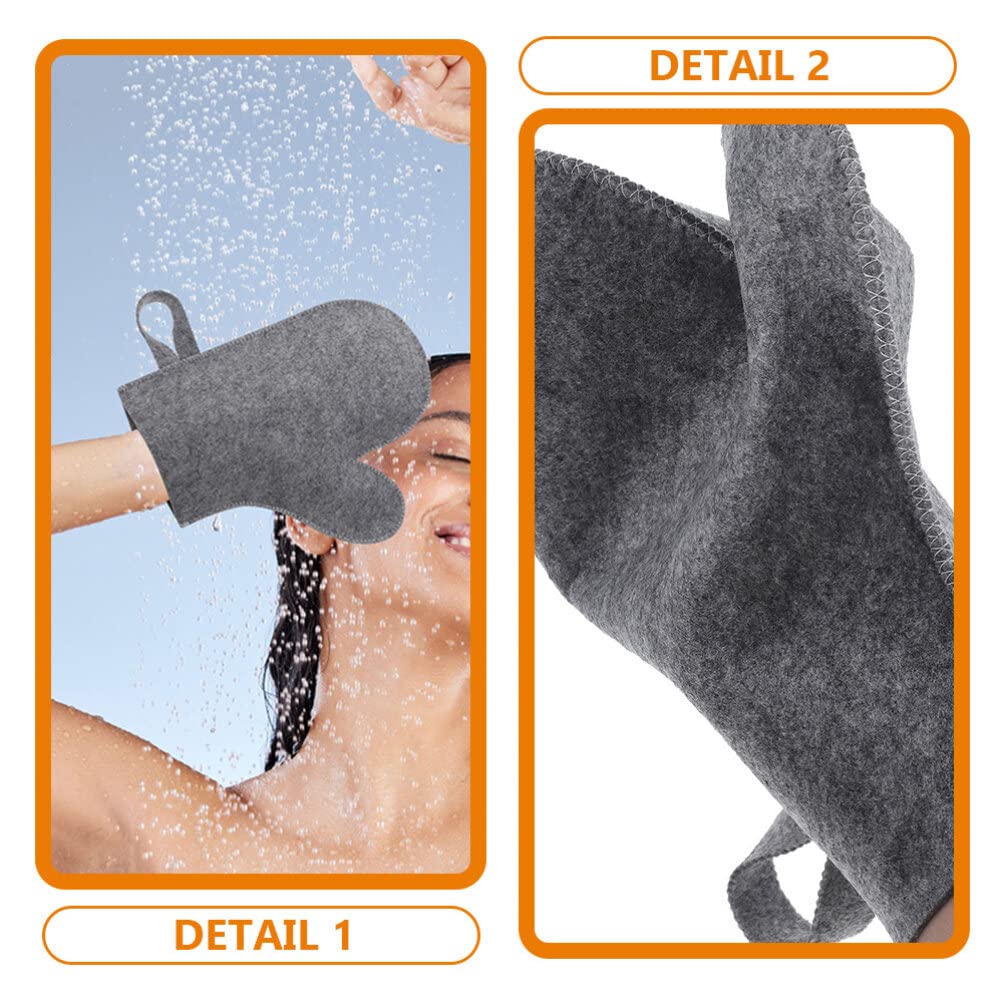 sauna handschuh FOMIYES Sauna-Handschuh Russische Sauna-Banya Hitzeschutz-Handschuh Natürlicher Wollfilz Spa-Handschuh Ukrainische Banja-Handschuhe Russische Helmgröße:XS | 46-51cm Madd Gear MG3 Zen Linda