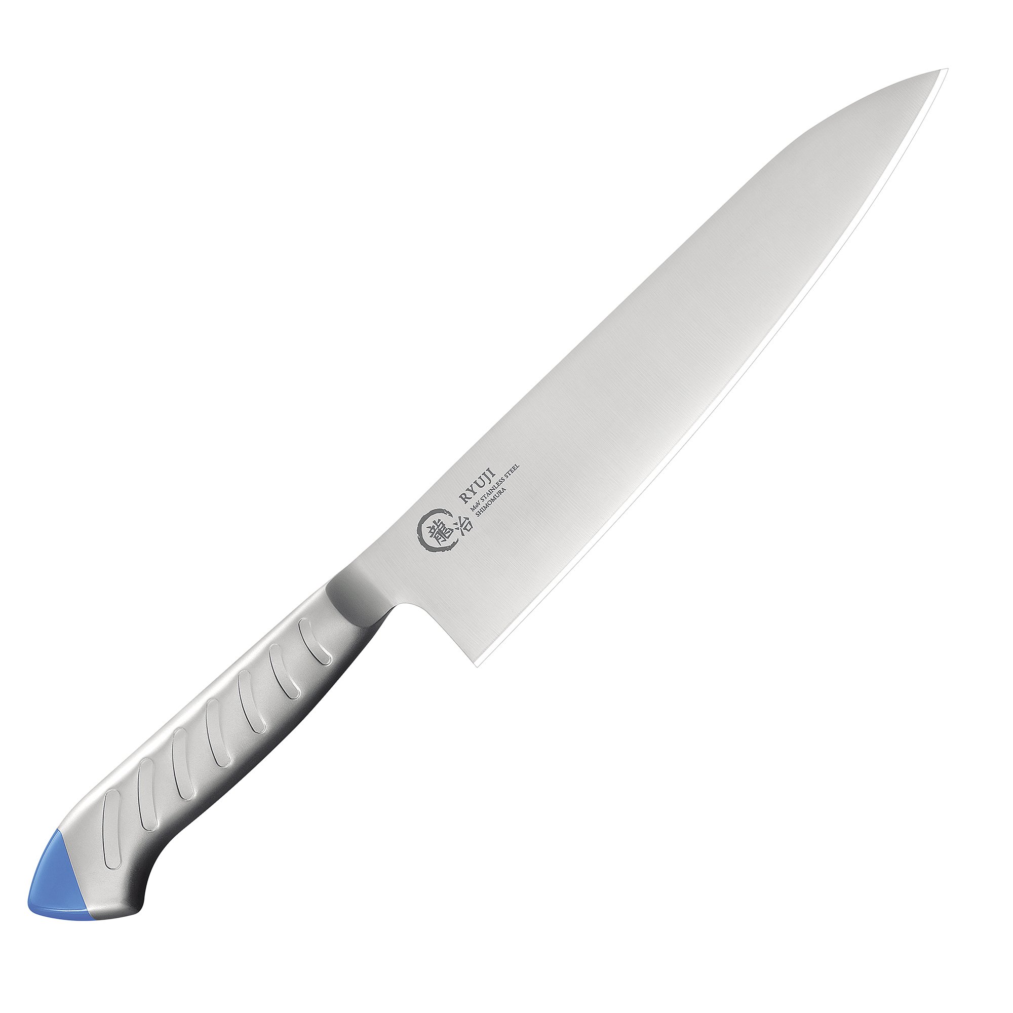Amazon｜下村工業 日本製 [ 龍治 ステンカラー ] 牛刀 240mm ブルー