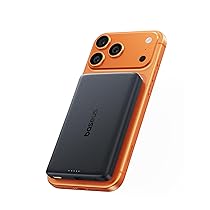 Baseus PicoGo AM52 Power Bank, Qi2.2 Magsafe Powerbank 10000mAh, Ricarica Wireless Ultraveloce da 25 W, Ricarica Rapida PD da 45 W, Batteria Esterna Magnetica Sottile per iPhone 17, 16 Pro Max, Nero