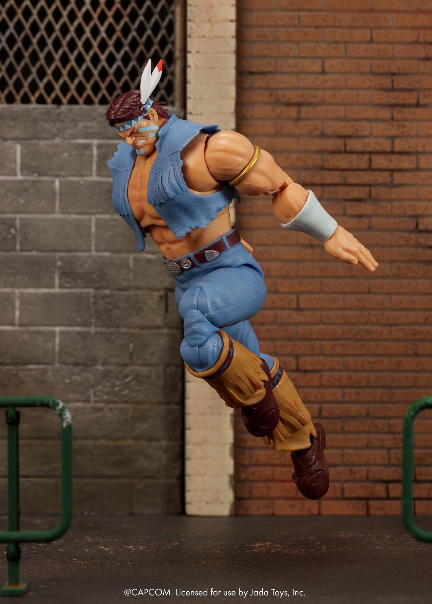 Jada Street Fighter II Figura T. Hawk 17 cm Articulada con Accesorios Intercambiables, Figura Acción Coleccionable Capcom +13 Años (9335739314R00)