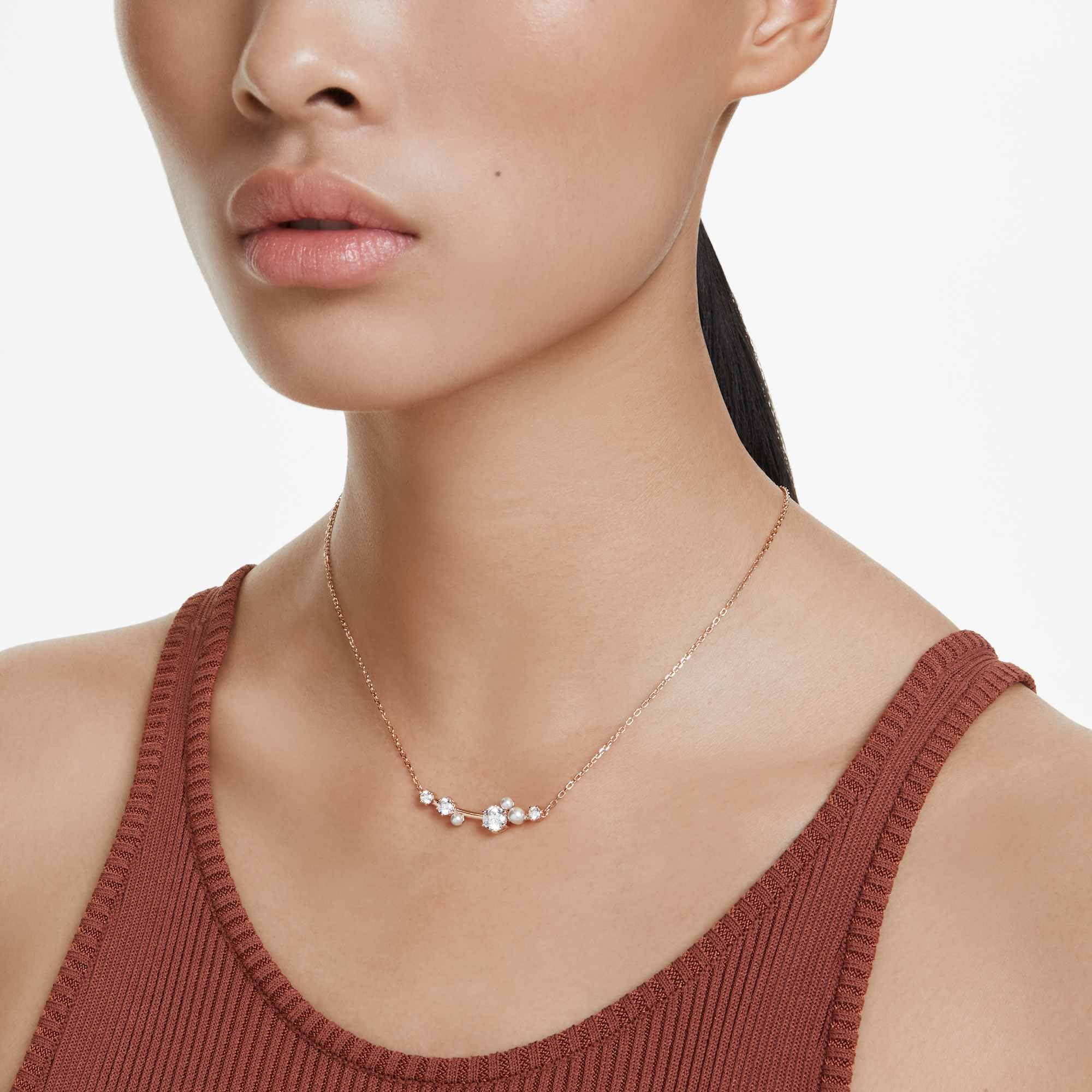 Colar Swarovski, Metal COMUM