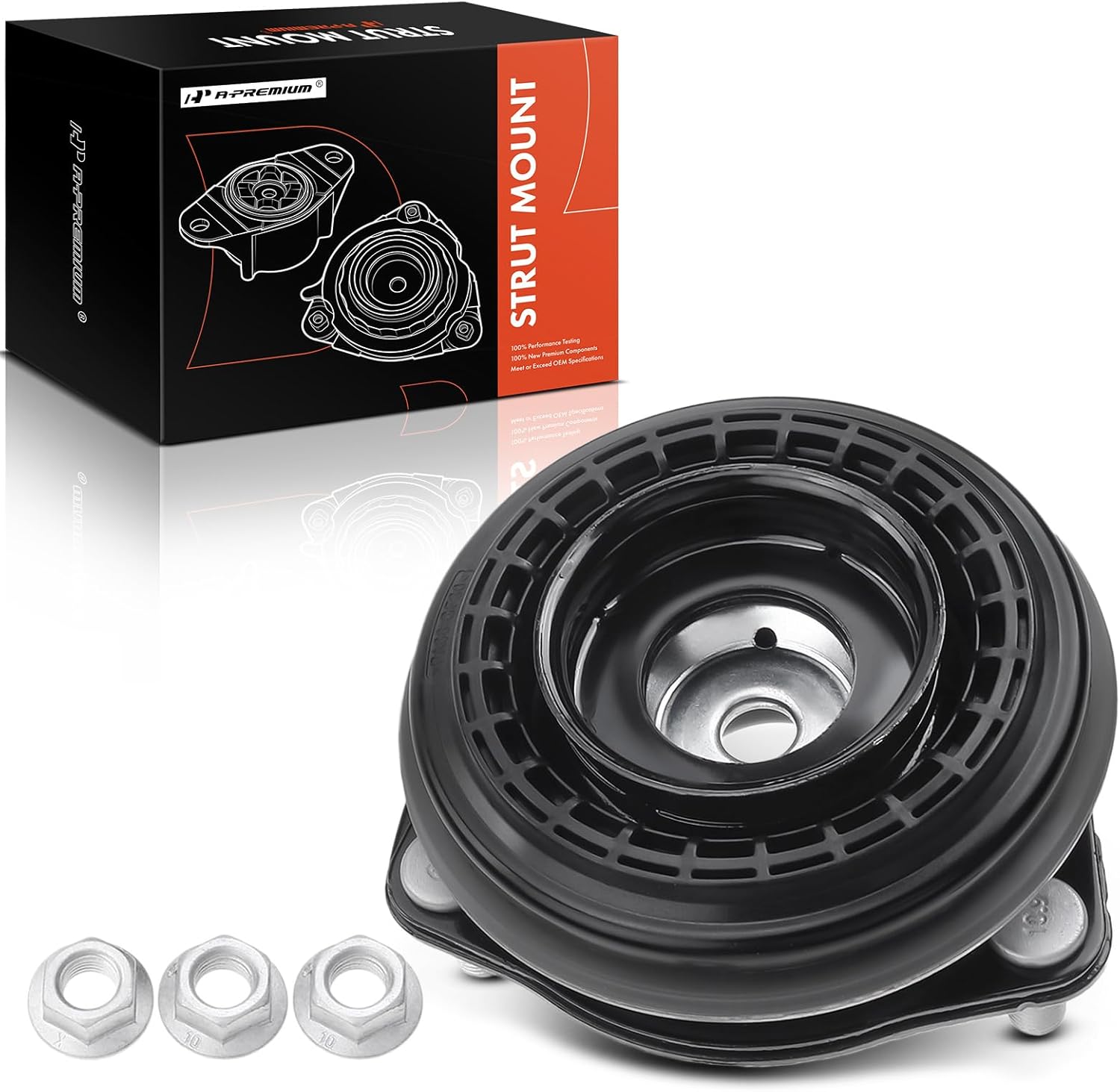 A-Premium Front Suspension Strut Mount Compatible with Honda Civic 2006-2011 & Acura CSX 2006-2011