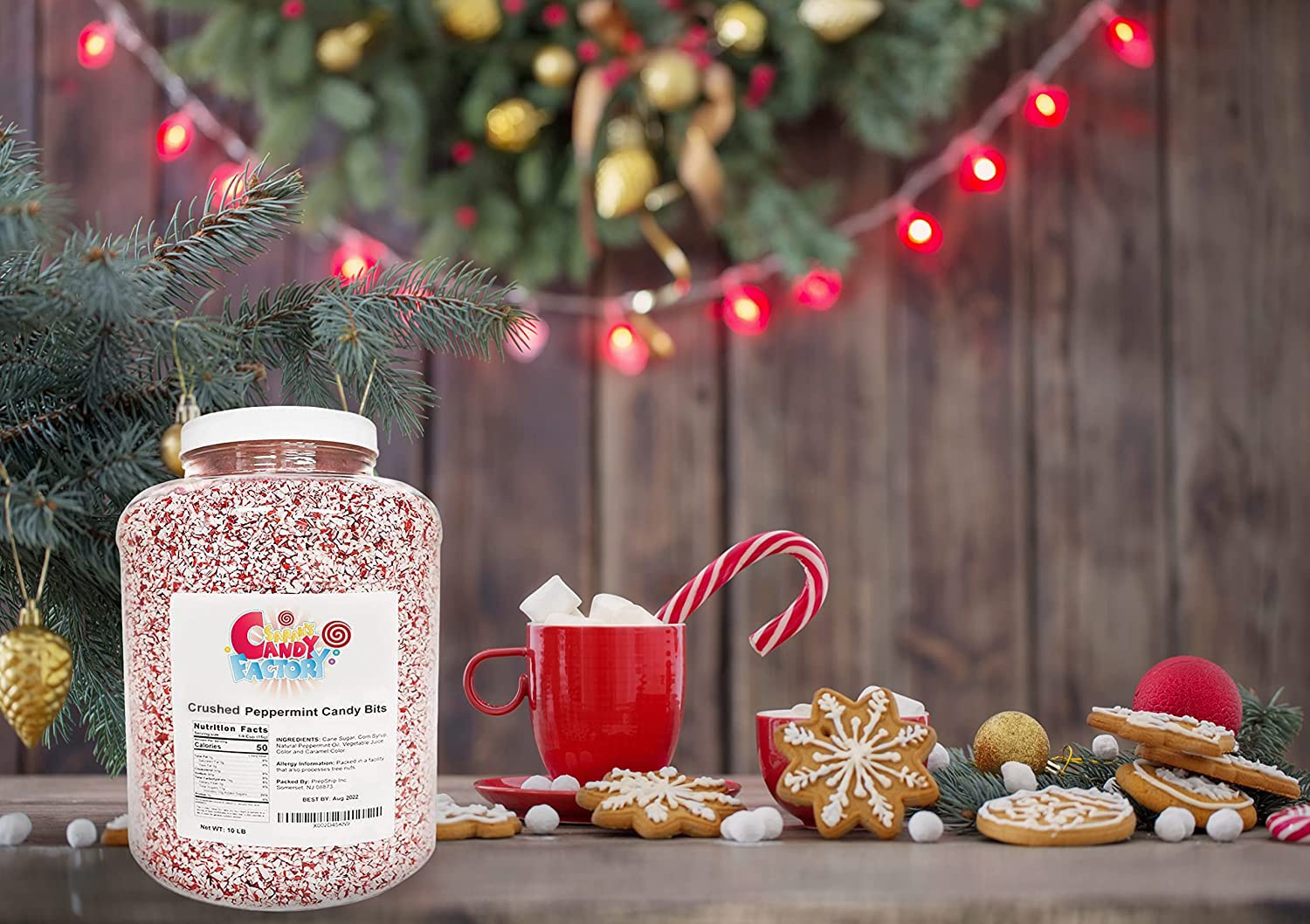 Amazon.com : Sarah's Candy Factory Crushed Peppermint Candy Pieces