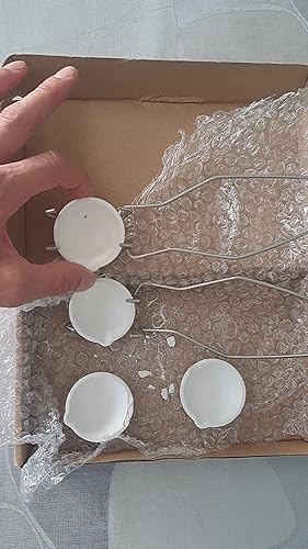 PATIKIL Lot De 5 Creusets De 100 G Et 250 G Pour Faire Fondre Le Métal