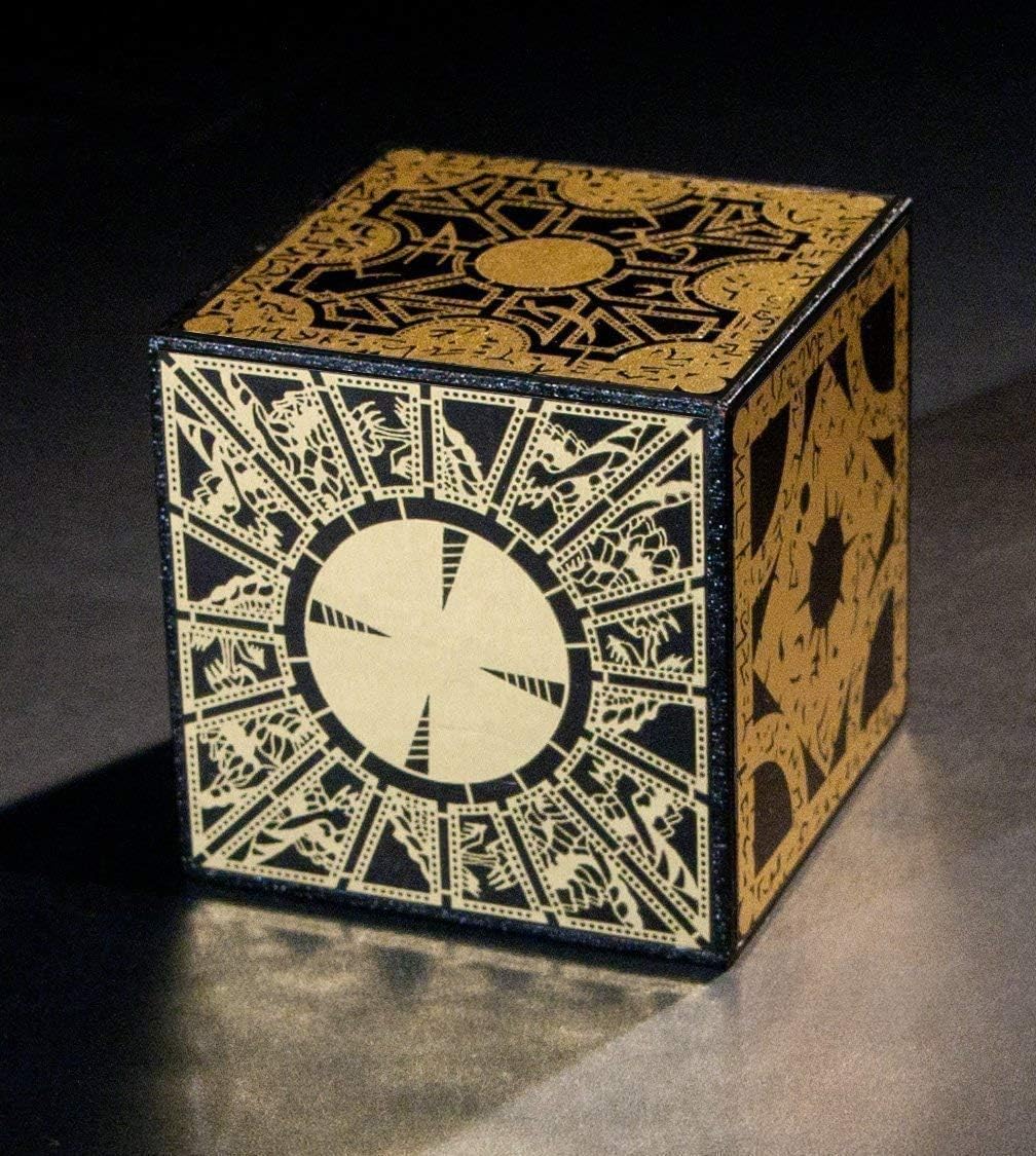 Hellraiser Puzzle Box - Solid Wood, Foil Face - Lament Configuration