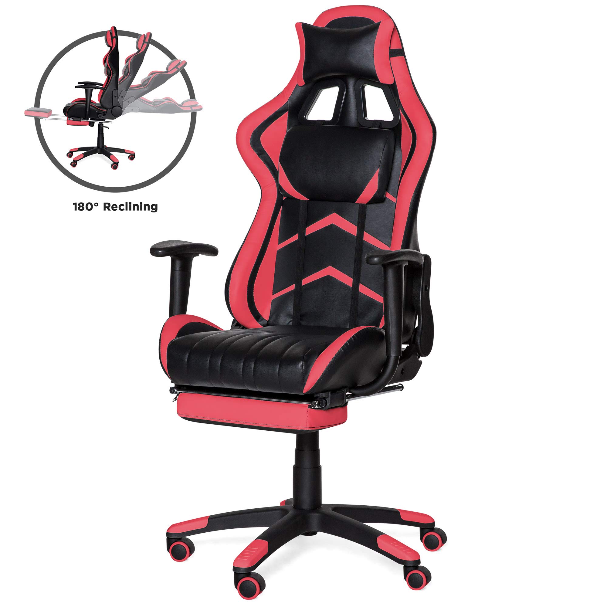 Best Choice Products Ergonomic Swivel Reclining Office Racing Gaming