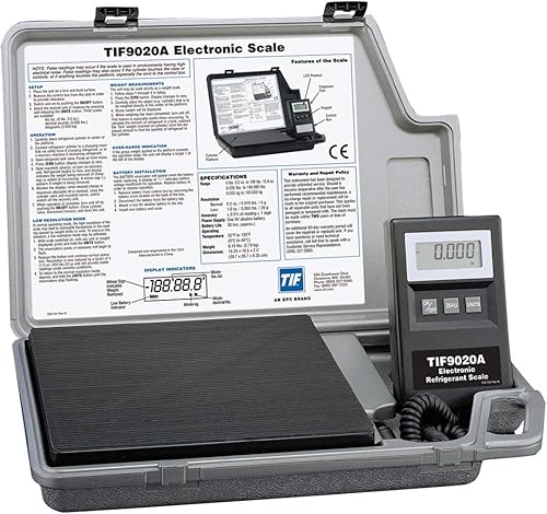 Robinair Báscula electrónica de refrigerante TIF9020A
