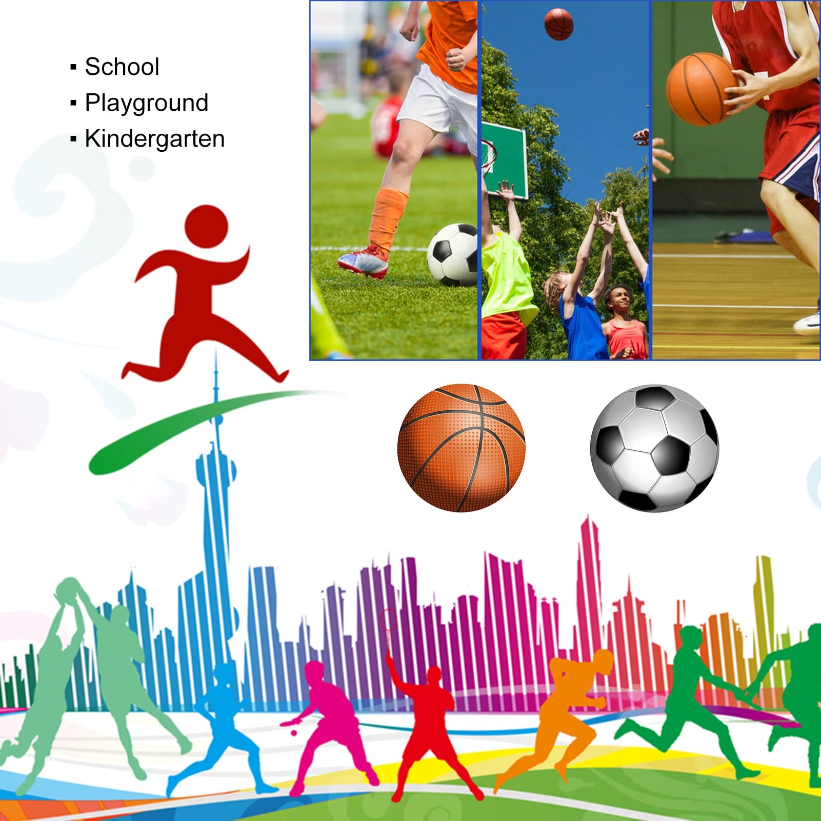 FAXIOAWA Opbergwagen voor sportartikelen op wielen, balkooi Met Grote capaciteit voor Basketbal, voetbal, Volleybal, Garage-Organizer voor thuisgymnastiek