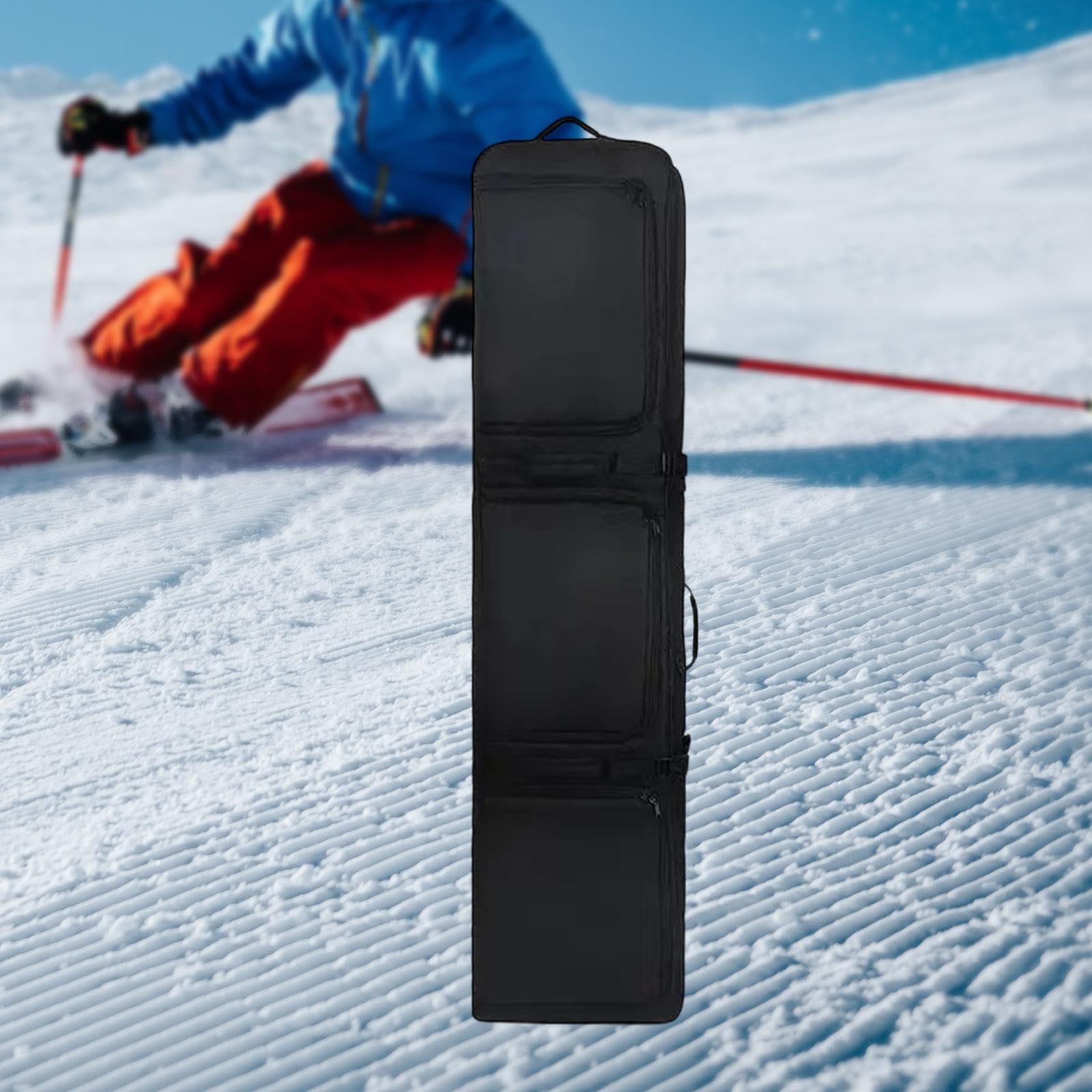 KESOTO Bolsa de Snowboard Impermeable con Ruedas Resistente a Arañazos
