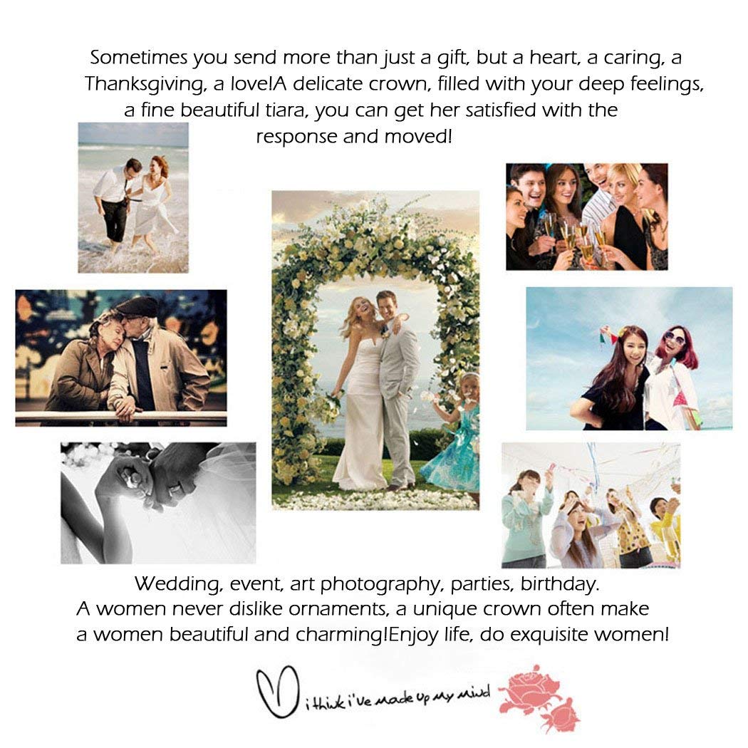 Catery Bridal Headbands Pearl Hair Vine Wedding Headpiece Bride Head Band Accessories for Women and Girls (Gold) - Image 8