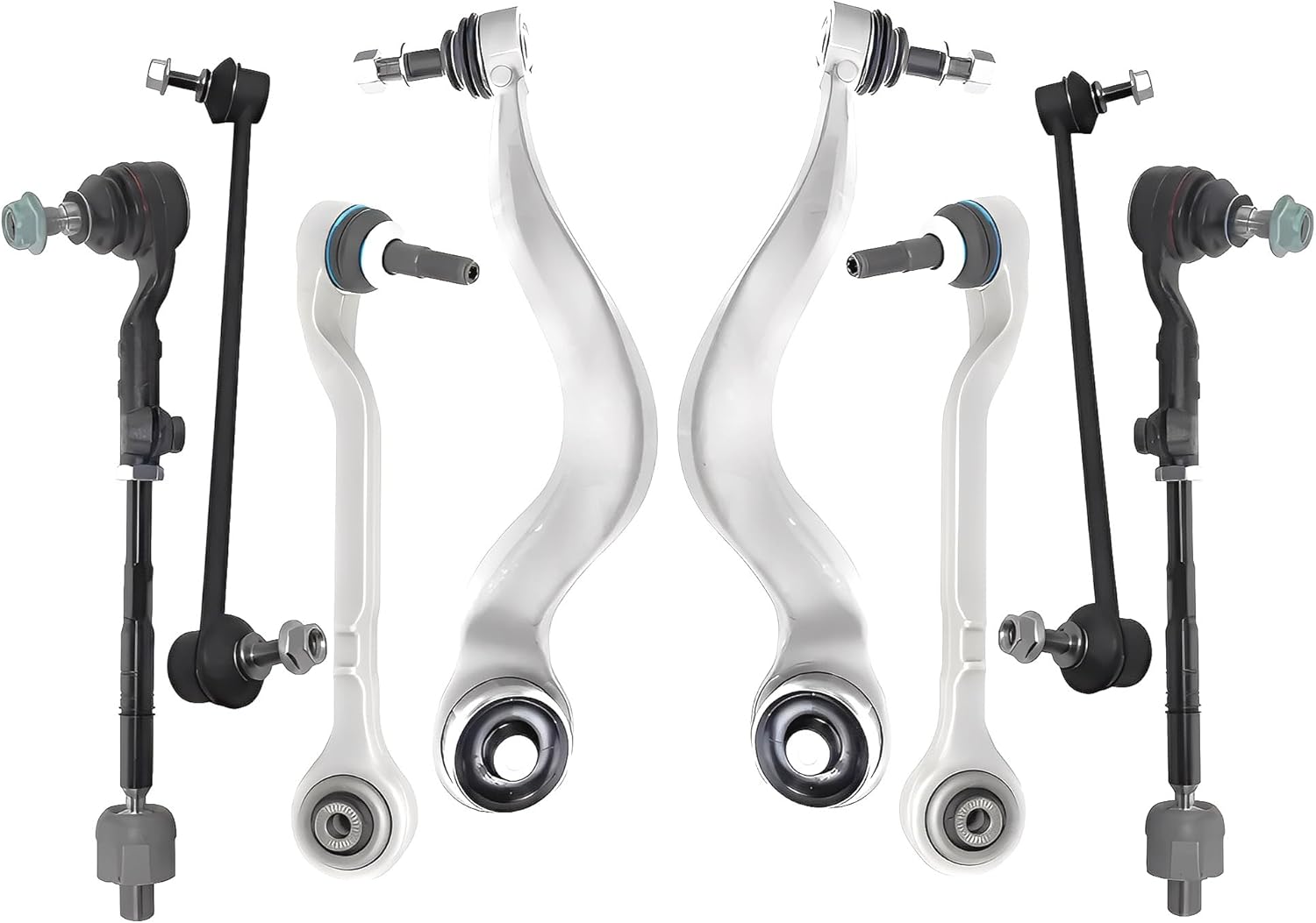 8Pcs Front Lower Control Arm Compatible with BMW F30 F31 2014-2018 320i, 328d, 2013-2016 328i, 335i xDrive, 2017-2018 330i, 230i, 430i, 440i, CAK047