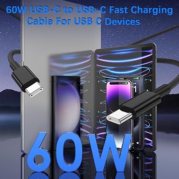 iPhone Charger Fast Charging,2Pack 45W USB C Charger Block Power Adapter&10FT Type C USB C to C Cable Cord for iPhone 17 Pro Max/17 Air/17 Pro/17/16e/16 Plus/15Pro Max,iPad Pro/Mini/Air,Galaxy S26