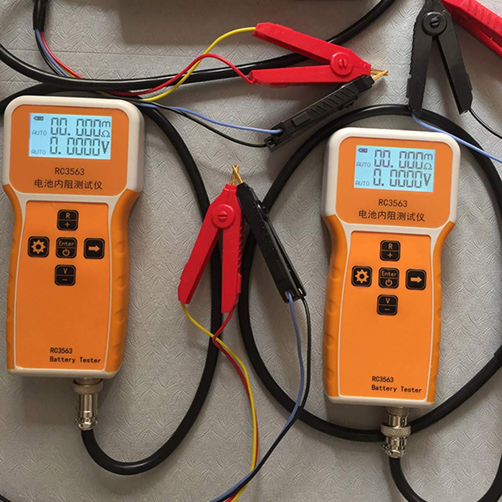 RC3563 Handheld Battery Internal Resistance Tester Analyzer For Car Vehicle Lead Voltage Tester