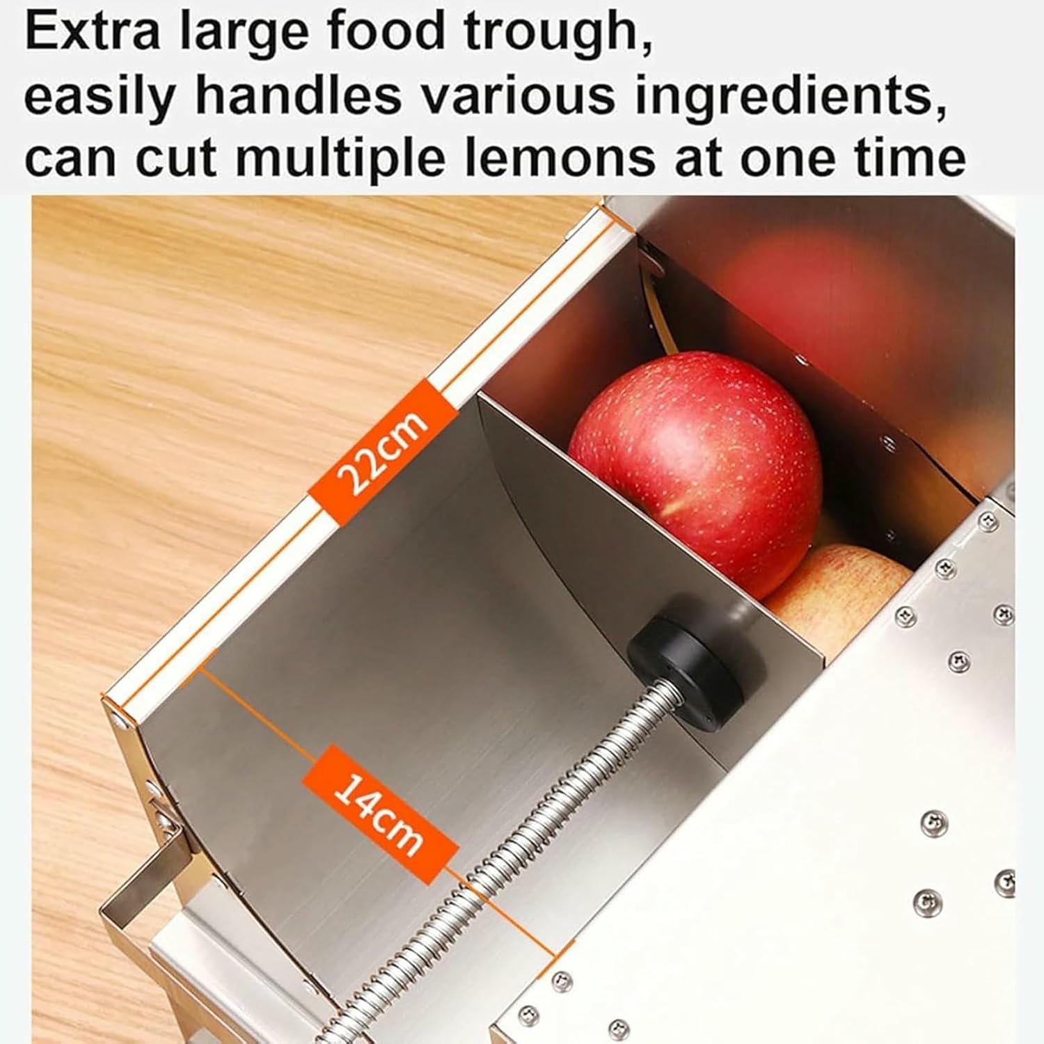 Fruit And Vegetable Cutter, Commercial Vegetable Cutter, Fries Cutter, 0-13mm Thickness Adjustable Electric Manual Cutter