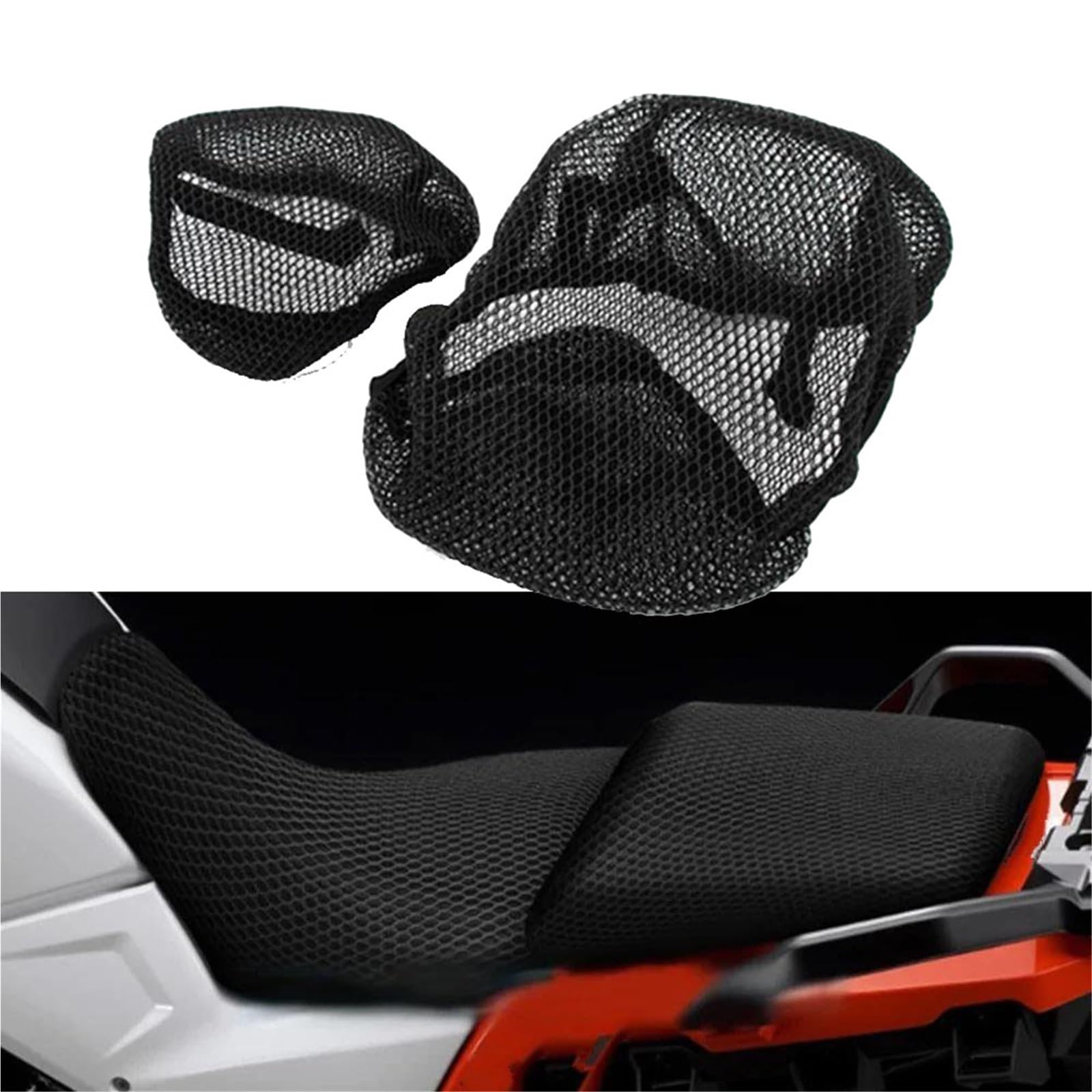 Cojín de asiento para Ducati Monster 950 protector premium de diseño ergonómico 8